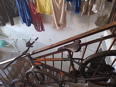 navigator velosiped: Dağ/şosse üçün universal velosiped - Gəvən rəngli qara–narıncı — 3