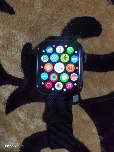 смарт часы купить бишкек: Смарт‑часы с сенсорным экраном в стиле Apple Watch Особенности: -