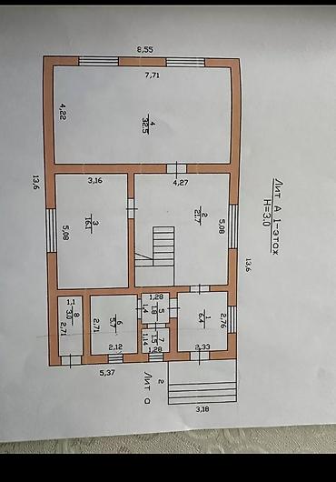 Долгосрочная аренда домов: 180 м², 4 комнаты, Бронированные двери, Забор, огорожен, Кондиционер — 15