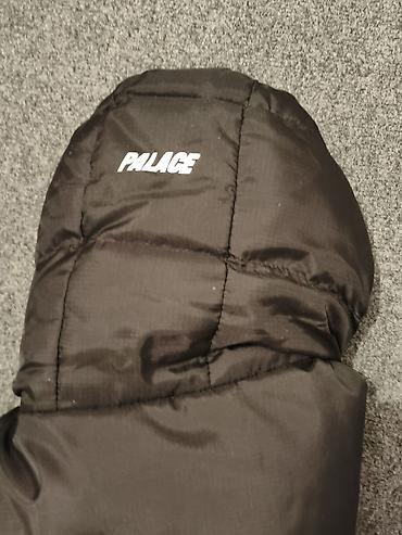 пуховик тёплый: Пуховик Palace Puffer Jacket, размер L. Черная объемная — 6