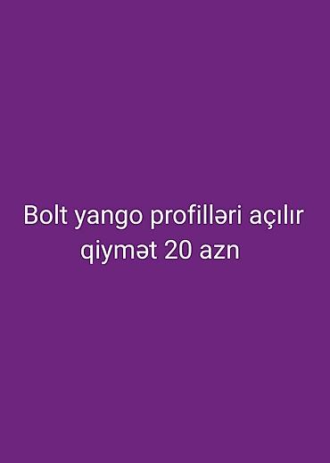 Sürücü-kuryerlər: Taksi sürücüsü tələb olunur — 1