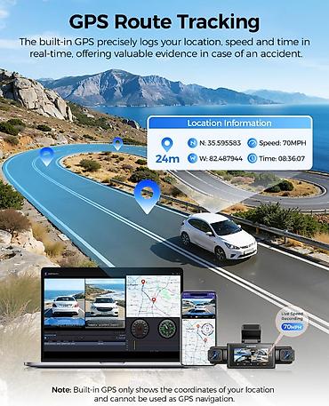 azdome m330: Videoqeydiyyatçı Azdome M350 AZDOME M350 – 4 Kanallı 360° Avtomobil — 8