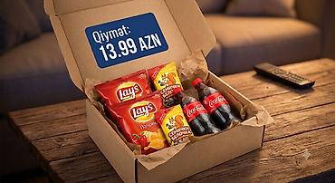 cipsi sekilleri: Snack qutusu seti Tərkibi: - Lay’s kartof çipsi – 2 paket (paprika — 1