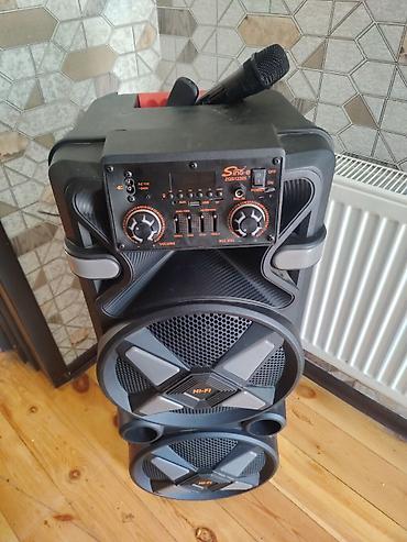 karaoke ses sistemi: Karaoke partnyoru – Sing-e ZQS12205 portativ səs sistemi - İki böyük — 4