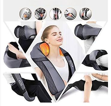 fly mx230: Masažer za ramena, ledja vrat shiatsu eko koža. masažer za ramena — 1