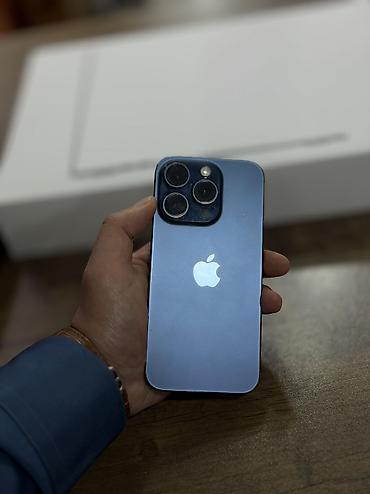 IPhone 15 Pro, 256 GB, Blue Titanium, Zəmanət, Face ID, Sənədlərlə lalafo.az -da IPhone 15 Pro, 256 GB, Blue Titanium, Zəmanət, Face ID, Sənədlərlə