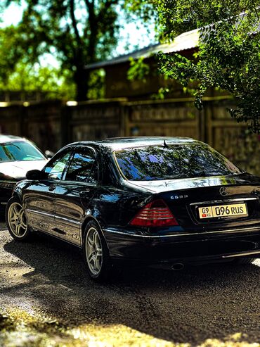 ом 646: Mercedes-Benz S-Class: 2001 г., 5.8 л, Автомат, Бензин, Седан