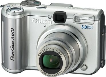 videokamera: Canon Power Shot A610 5Mp foto aparat ve hemcinin video da cekir