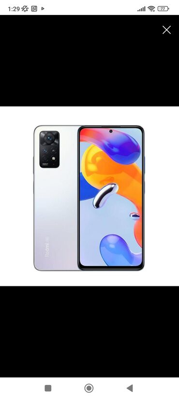 redmi not 11 pro 5g: Xiaomi Redmi Note 11 Pro | 128 GB | rəng - Mavi 
 | Barmaq izi, İki sim kartlı