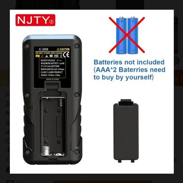 Məsafə ölçənlər, ruletkalar: Lazer məsafə ölçən — 3