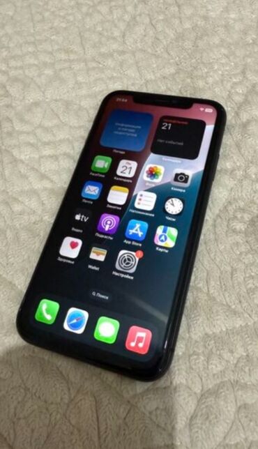 Apple iPhone: IPhone 11, Жаңы, 128 ГБ, Jet Black, 96 %