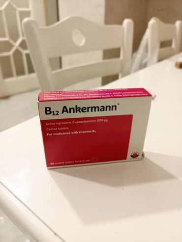 idman qidalari haqqinda: B12 Ankermann '30 tabletka