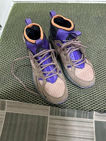 треккинговые: Мужские кроссовки, 36.5, 37, 36, Nike, Б/у, цвет - Коричневый, Самовывоз, Платная доставка — 1