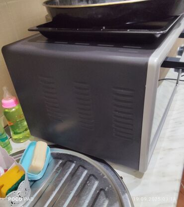 Duxovkalar: Duxovka Eurolux, Elektrik, rəng - Boz, Ayrıca dayanan — 19