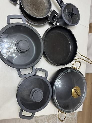 казаны очок: Кастрюли омс, berghoff, турецкие сковородки За всё 3200 Набор — 1