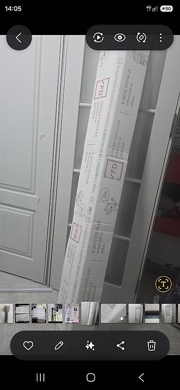 сткл: Межкомнатные двери, классический стиль, цвет белый. Комплектация и — 2