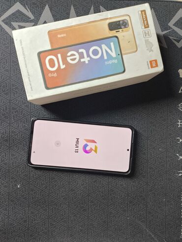 redmi note 11 pro цена бишкек: Redmi, Redmi Note 10 Pro, Колдонулган, 128 ГБ, түсү - Кара, 2 SIM