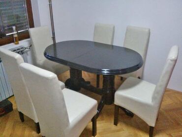Stolovi: Trpezarijski stolovi, stolovi za lokale, kladionice. furnirani — 3