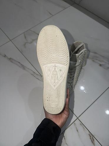кеды gucci: Кроссовки, 36.5, Gucci, Б/у, цвет - Белый, Самовывоз, Бесплатная доставка — 8