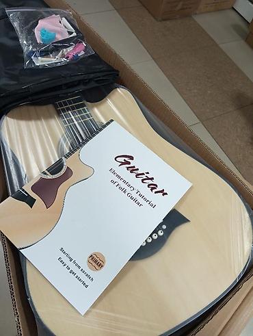 esp ltd: Акустическая гитара с комплектом для новичков - Тип: акустическая — 1