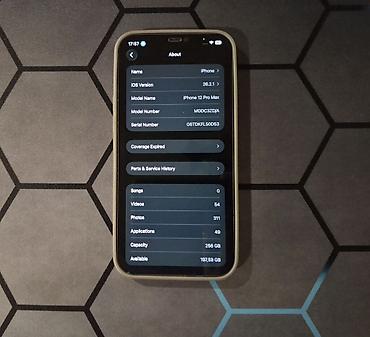 Apple iPhone: Apple iPhone 12 Pro Max, 256/8GB, Graphite - Ekran 5.8" Super Retina — 6