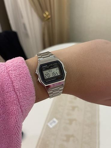garmin forerunner 55: Оригинальные CASIO - Корпус: прямоугольный, серебристый, с надписями — 4