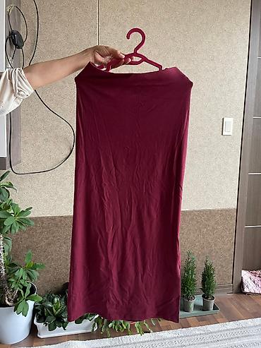 Повседневные платья: Платье миди + джинсовая куртка - Платье 1: миди, черный фон с мелким — 9