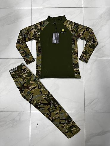 штаны облегающие: Термокомплект Canada Goose (верх с длинным рукавом + леггинсы) - — 9