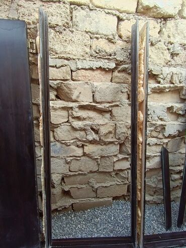 Giriş qapıları: İşlənmiş Giriş qapısı 80x200 sm Çərçivə ilə, Ünvandan götürmə — 4