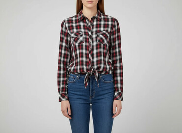 czerwone t shirty levis: Сорочка жіноча, розмір M
