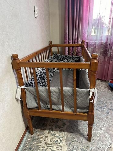 bunk bed: Детская деревянная кроватка классического дизайна. - Материал — 2