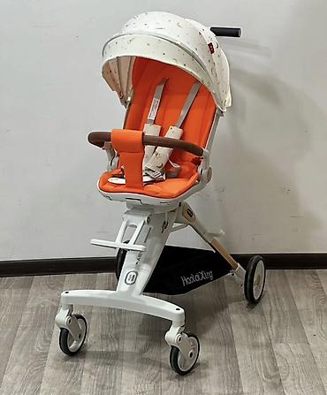 uşağ kravatları: Uşaq arabası – yüngül, kompakt və çoxfunksiyalı model - Rəng: narıncı — 1