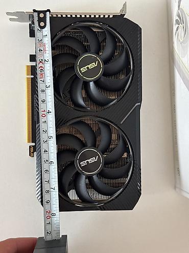 Комплектующие для ПК: Видеокарта для ПК, Б/у, Asus, GeForce RTX, 8 ГБ — 3