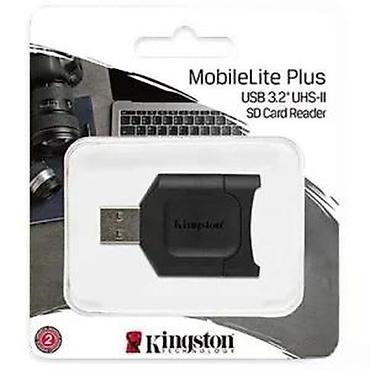Druga oprema za računare i laptopove: Kingston MobileLite Plus – USB 3.2 UHS‑II čitač SD kartica - — 15