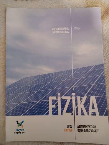 Спорт и хобби: Fizika. Abturiyentlər üçün dərs vəsaiti. Yeni Qatı açılmamış Kitabdır