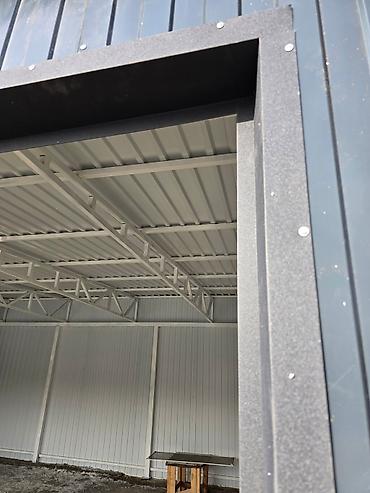 Сэндвич-панели кровельные: Сэндвич-панели белого цвета, предназначенные для строительства и — 4