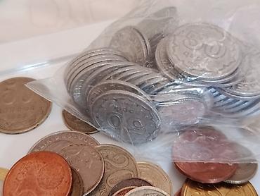 mis samovarlar: Böyük qarışıq dünya sikkələri kolleksiyası1000 -ə yaxın pul sikkəsi - — 3