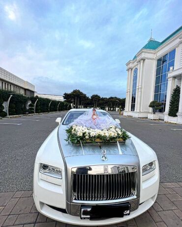 Nəqliyyat vasitəsinin icarəsi: Rollse Royce Ghost white Toy, Nişan və digər tədbirlər üçün sifariş -da lalafo.az — 5 Nəqliyyat vasitəsinin icarəsi: Rollse Royce Ghost white Toy, Nişan və digər tədbirlər üçün sifariş — 5