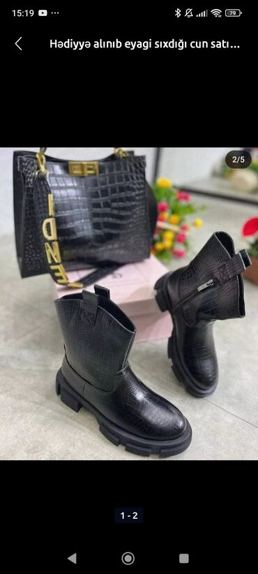 qara qadın ayaqqabıları: Asos, Размер: 40, цвет - Черный, Новый