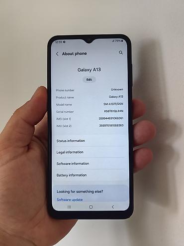 nokia 9800: Samsung A13 dual sim sim free, sa 4/128 gb memorije. Ok očuvan i — 5