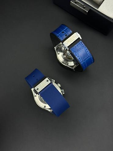 Наручные часы: Hublot Classic Fusion Blue – avtomatik mexanizmli kişi saatı - — 3