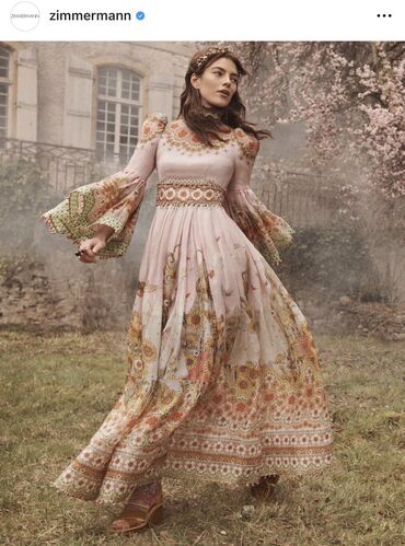 индийские платья в бишкеке: Вечернее платье, Пышное, Длинная модель, С рукавами, S (EU 36)
