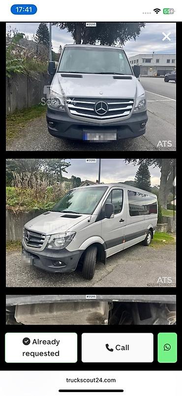 sprinter 315: Mercedes-Benz Спринтер: 2014 г., 2.2 л, Автомат, Дизель, Бус — 4