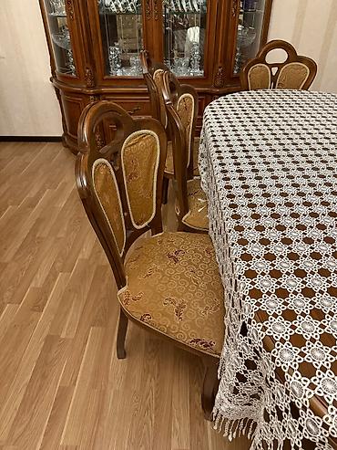 furqan mebel fabriki: Malaziya istehsalı stol və 8 stulla birlikdə — 1