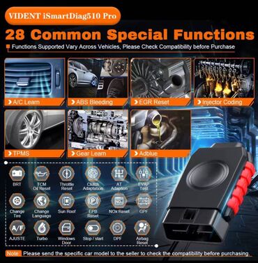 Alati za automobile: Novo - Vident iSmartDiag510 Pro Bluetooth 28+ Full OBD2 Novo - Vident — 23