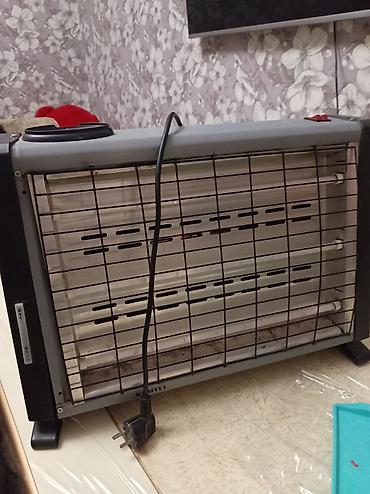 Elektrik infrarəd qızdırıcı - Stolüstü/yerüstü model, metal qoruyucu