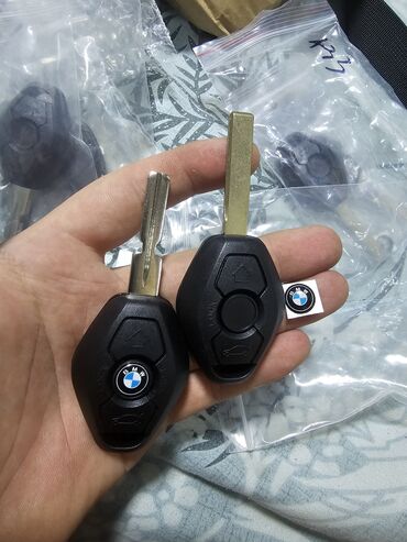 запасные ключи: Ключ BMW 2001 г., Новый, Аналог, Китай