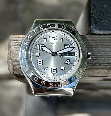 авиационные: Классические часы часы, Swatch, Швейцария, Оригинал, Мужские, Б/у — 1