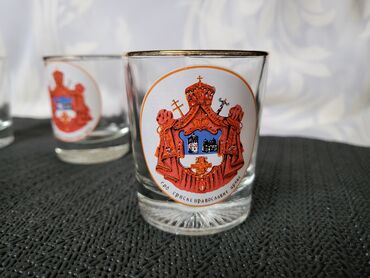 Čaše: Casice vintaz,grb srpske pravoslavne crkve,za zestoko pice. Casice — 9