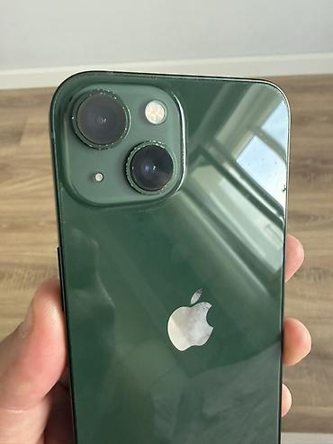 Apple iPhone: IPhone 13, Б/у, 128 ГБ, Зеленый, Коробка, 67 % — 12